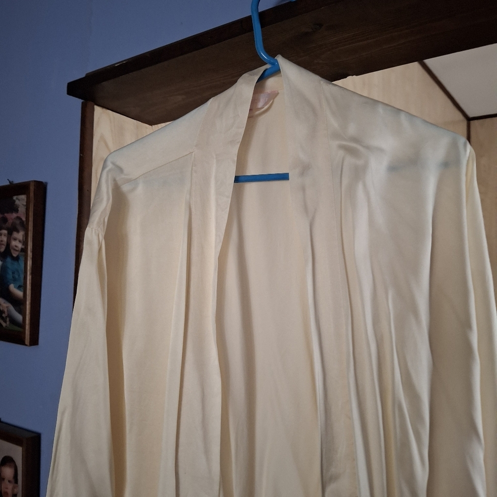 Victoria's Secret Cream Silk Garment
